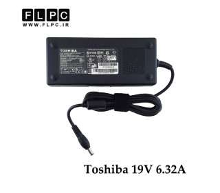 آداپتور لپ تاپ توشیبا Toshiba 19V 6.32A _2.5*5.5 دو پین