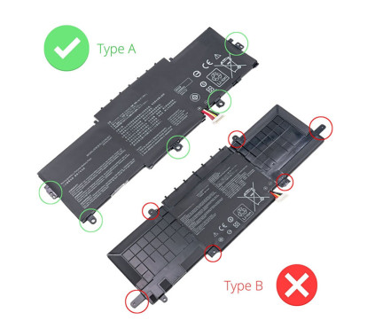 باتری لپ تاپ ایسوس Asus Deluxe 13 _3400mAh