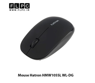 موس بی سیم هترون مدل HMW105SL سایلنت