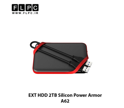 هارد اکسترنال 2 ترابایت سیلیکون پاور مدل Armor A62