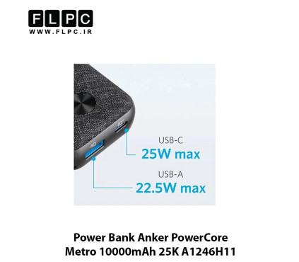 پاور بانک انکر 10000mAh مدل Anker PowerCore Metro A1246H11