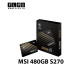 هارد SSD لپ تاپ 480 گیگابایت MSI مدل S270