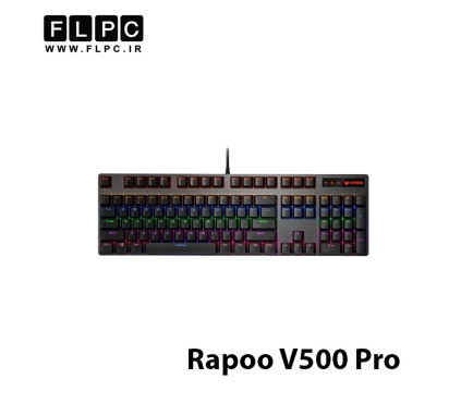 کیبورد گیمینگ Rapoo مدل V500 Pro 100Key Black