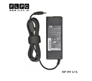 آداپتور لپ تاپ اچ پی HP 19V 4.7A Bullet Org _4.8*1.7 سرریز