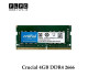 رم لپ تاپ 4 گیگ Crucial DDR4-PC4 (2666) CL19 _CB4GS2666.C8GT گارانتی یک ساله