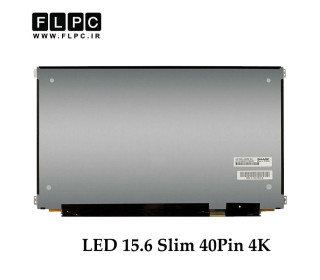 ال ای دی لپ تاپ شارپ 15.6 اینچ LQ156D1JW02B-A01 نازک 40 پین UHD-4K برای سامسونگ / ال جی کارکرده